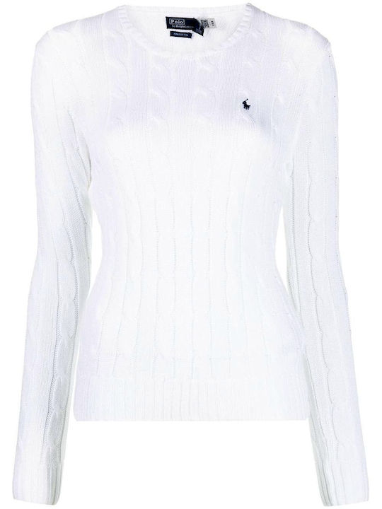 Ralph Lauren Cable-knit Women's Sweater White