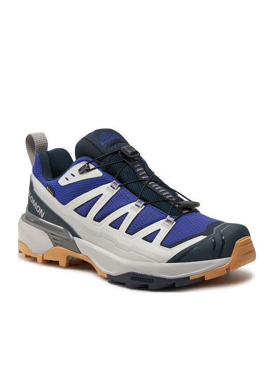 Salomon X Ultra 360 Edge Gtx Men's Hiking Shoes Waterproof With Gore-Tex Membrane Blue