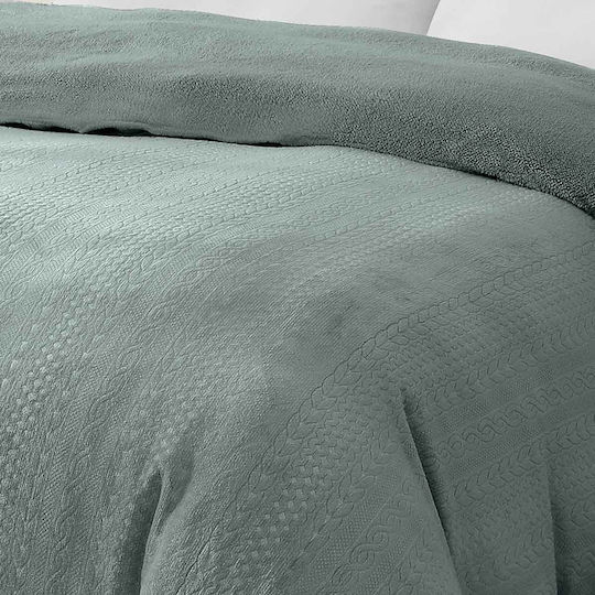 Melinen Κουβερτοπάπλωμα με Γέμιση Hollowfiber Μονό 160x220εκ. Aqua 740 GSM 12 togs