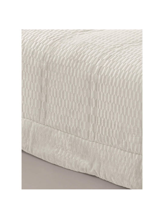 Guy Laroche Bettdecke Großes Doppelbett 240x260cm Gali Ivory