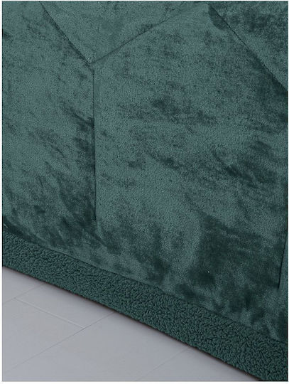 Guy Laroche Bettdecke Einzelbett 160x240cm Prisma Emerald