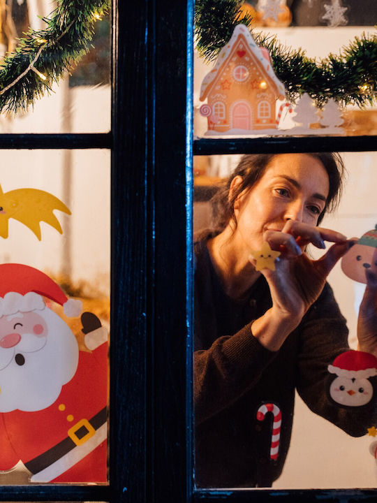 Legami Milano Christmas for Window with Design Άγιου Βασίλη