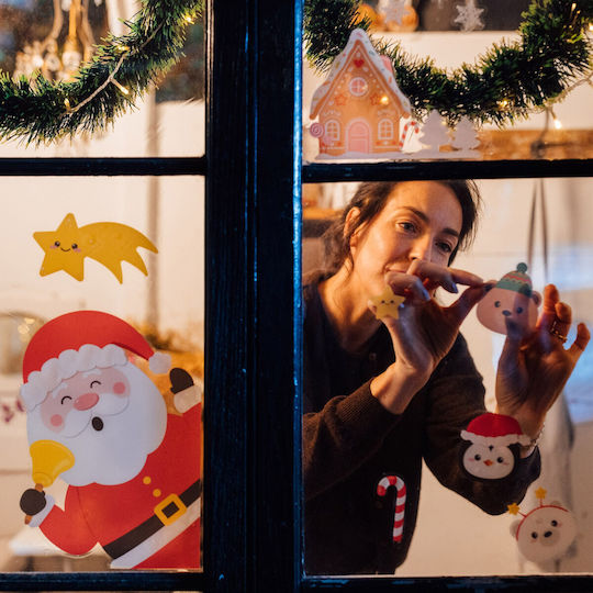 Legami Milano Christmas for Window with Design Άγιου Βασίλη