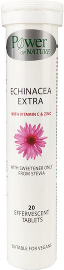 Power Of Nature Echinacea Extra 2 x 20 effervescent tablets Lemon