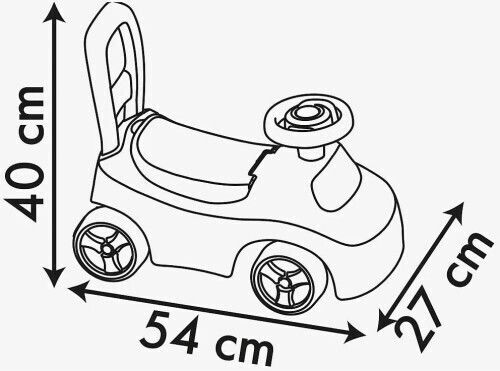 Smoby Spidey Auto Ride-on Αυτοκινητάκι Ride On