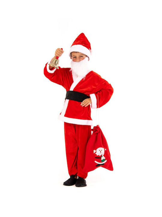 Kids Christmas Costume Santa Claus Kids Costume Red