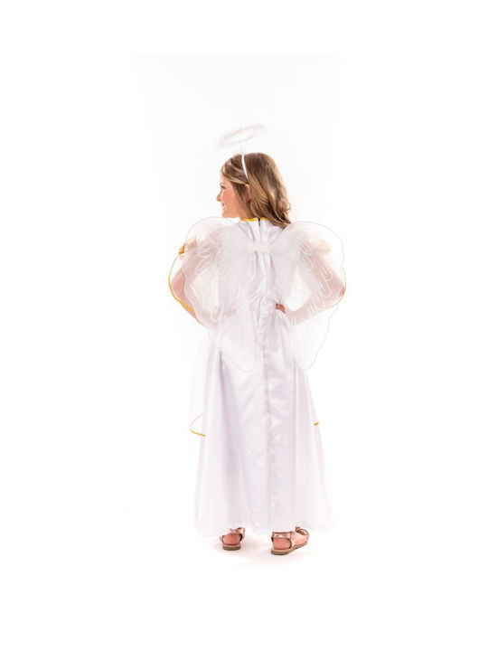 Kids Christmas Costume Angel Angel White