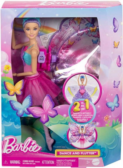 Barbie Ballerina Butterfly Doll Fashionistas for 3+ Years 33cm