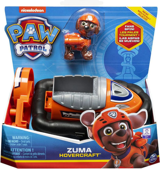 Spin Master Paw Patrol Car Zuma Hovercraft Vehicle For 3+ Years