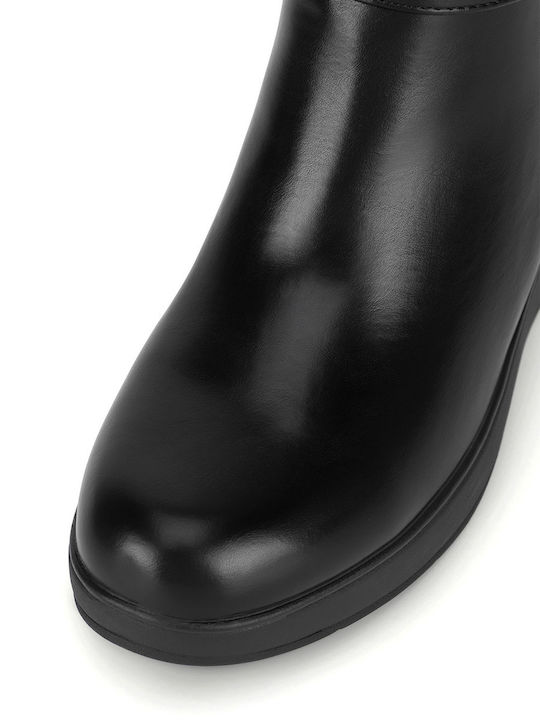 Stiefeletten Damen Schwarz