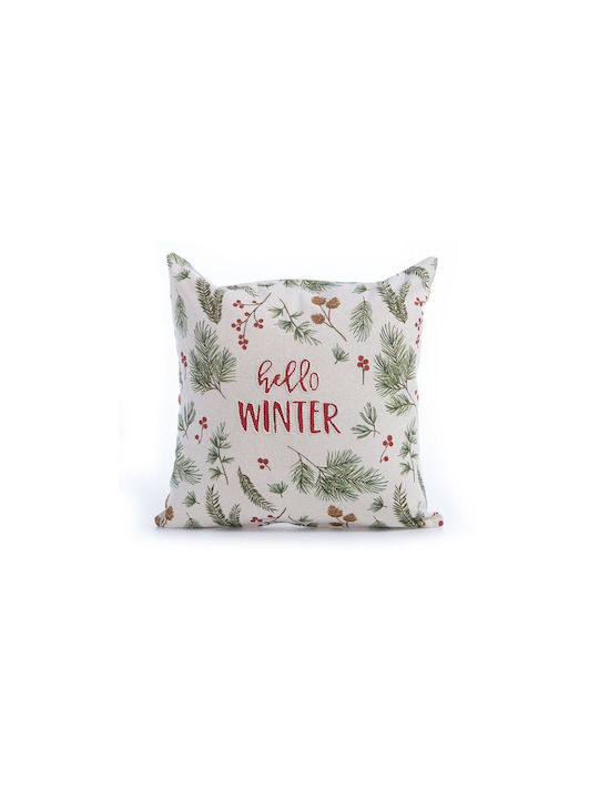 Nef-Nef Homeware Christmas Decorative Pillow Rectangular Multicolour 30x45cm