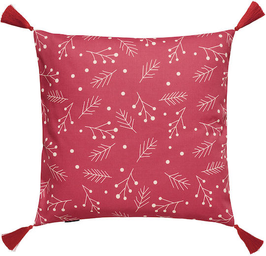 Kentia Red Pillow Case 2 Pieces