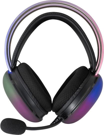White Shark Firefly Over Ear Gaming Headset with Connectivity 2x3.5 mm / USB for PC / PS4 / PS5 / XBOX