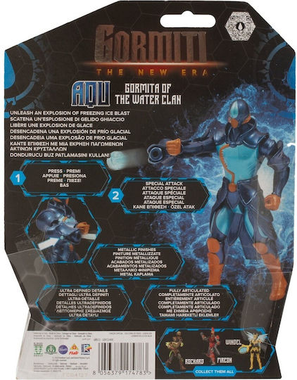 Action Figure The New Era Gormiti Aqu for 5+ years Years 15cm.