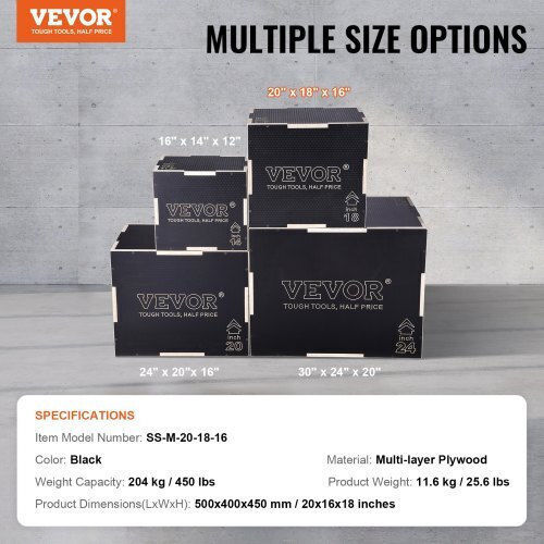 Vevor Vevor Plyometric Box Wooden