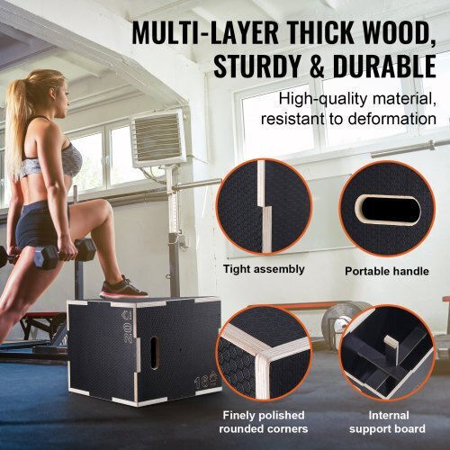 Vevor Vevor Plyometric Box Wooden