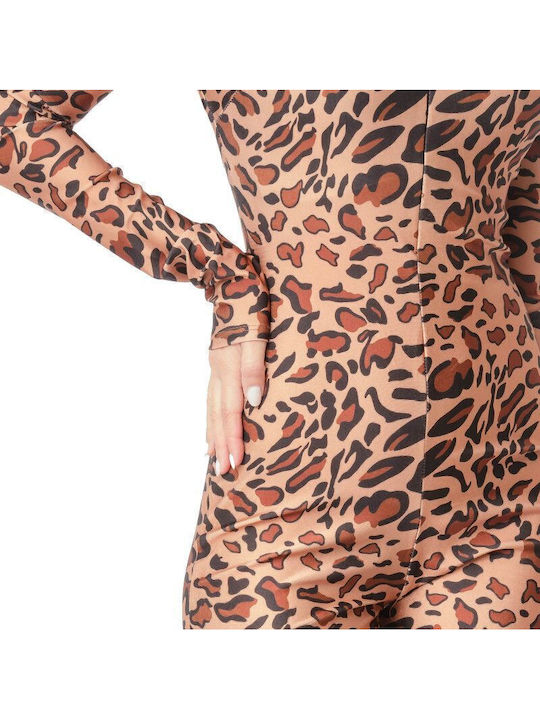 Women's One-piece Suit Animal Print
