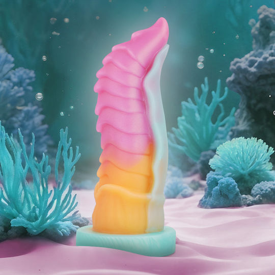 Epic Kelpie Glass Dildo With Suction Cup 22cm