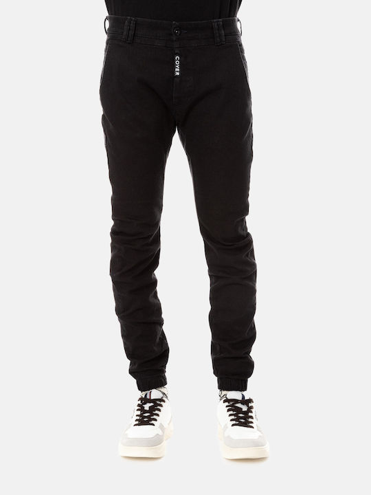 Ibiza Men's Jeans Pants Full-black