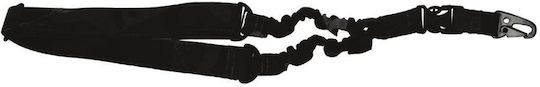 MFH Bungee Rifle Sling Curea Puștii Punct unic în culoarea Negru 30757A