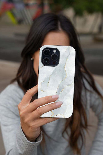 Sonique Marble Series Case Samsung Galaxy S24 Ultra White 01