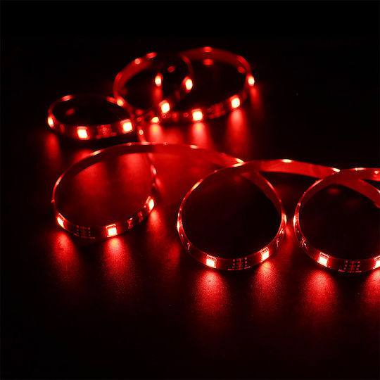 GloboStar Αδιάβροχη Ταινία LED 12V RGB Φως 5m