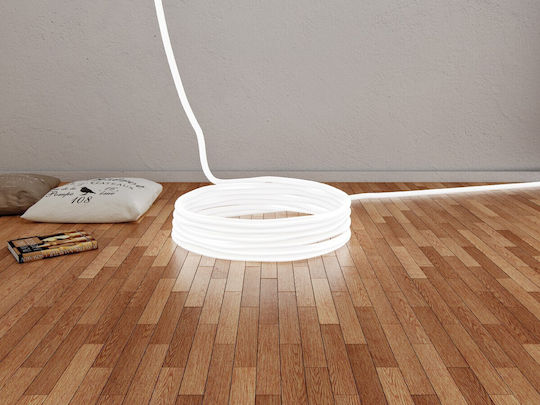 VK Lighting Αδιάβροχη Ταινία LED 24V Θερμό Λευκό Φως 10m Neon Flex