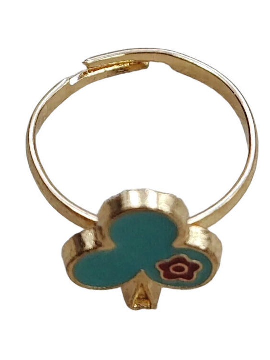 Kids Ring Green Clover 9300015 Kids Ring Green Clover 9300015
