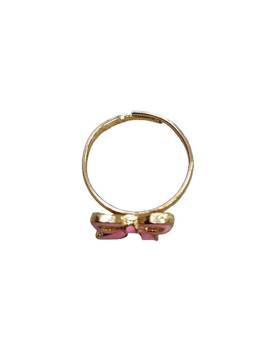 Kids Ring Pink Bow 9300011