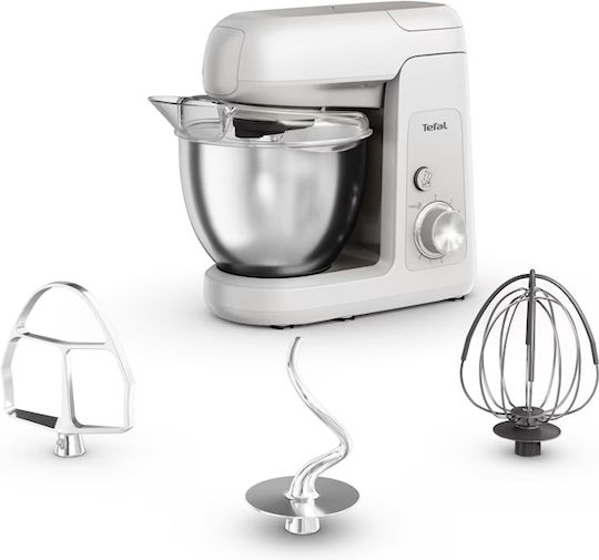 Tefal Stand Mixer 1100W with Stainless Mixing Bowl 4.6lt