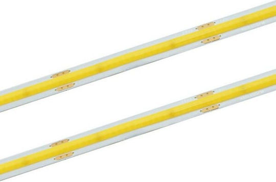 Metanor Ταινία LED Φυσικό Λευκό Φως 5m Τύπου COB
