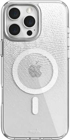 Moshi Brieftasche Silikon Weiß (iPhone 17 Pro Max / iPhone 17 Pro / iPhone 16 Pro Max)