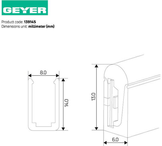 Geyer Wasserdicht LED-Streifen 24V Warmes Weiß Licht 5m Neon Flex