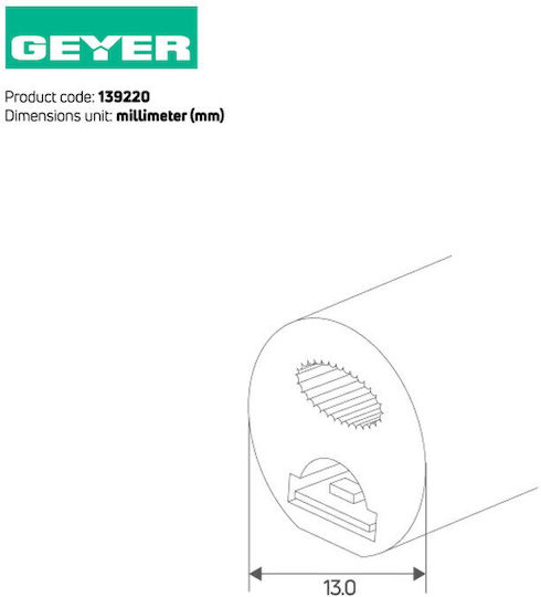 Geyer Waterproof LED Strip 24V Natural White Light 5m Neon Flex