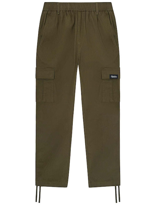 Pantaloni cu Croială Normală Verde