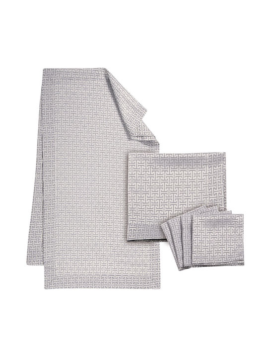 Greenwich Polo Club Napkin Set 4pcs 3008 Silver 40x40cm