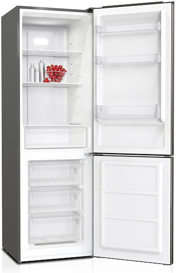 Finlux Kühl-Gefrierkombination 293Es Total NoFrost H185xB60xT60cm. Inox FBN291EIX