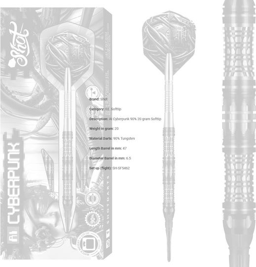 Shot Ai Cyberpunk 90% 20 Gram Softtip