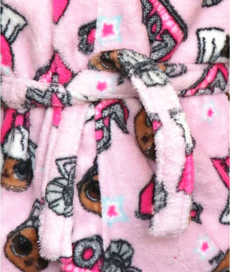 Nickelodeon Παιδικό Μπουρνούζι Pink mit Kapuze