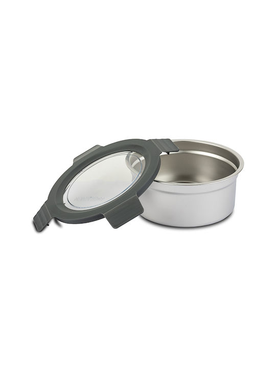 Nava Δοχείο Φαγητού Inox Ασημί 800ml
