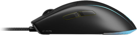 Corsair M75 RGB Геймърска Мишка 26000 DPI Черен