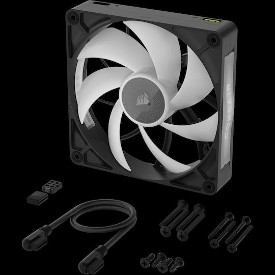 Corsair iCUE LINK RX140 MAX Case Fan (1600rpm / 102.9cfm) με RGB Φωτισμό και Σύνδεση 4-Pin PWM