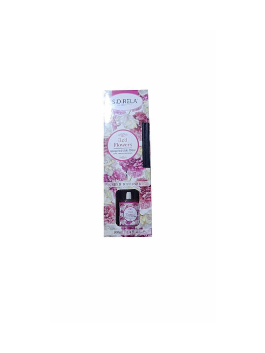 Αρωματικό Χώρου Sticks E-4084 Red Flowers 100ml Sidirela