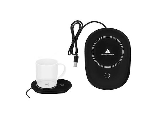Plastic Heated USB Mug Warmer Base 12x2x16 cm Aria Trade