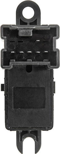 NTY Car Window Switch for Nissan Micra / Cabstar / Murano / Tiida Black