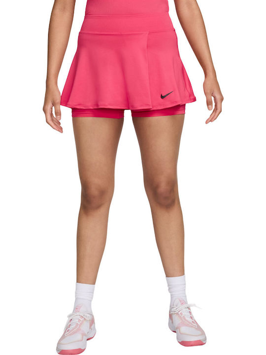 Nike Victory Flouncy Tennis Skirt DH9552-629 Γυναικεία Φούστα Ροζ