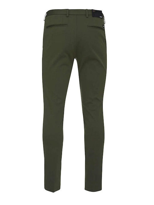 Hugo Boss Trousers Chino in Slim Fit Haki