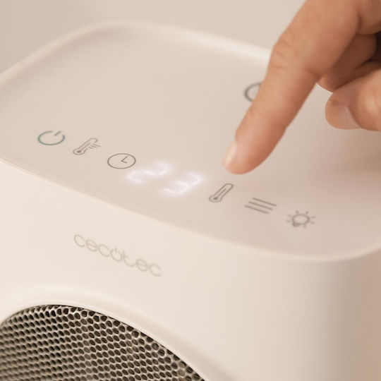 Cecotec Керамичен Вентилаторен нагревател Стая За под Бял 1500W