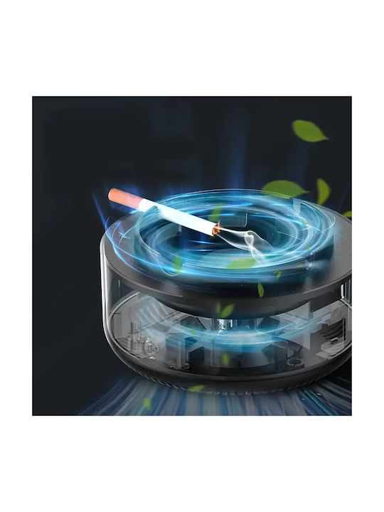 Panora Cigarette Ashtray Smoke Absorption Plastic Gray (Various Colours)