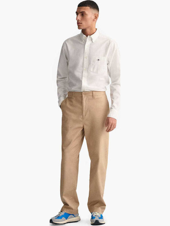 Long-sleeved Cotton Shirt White